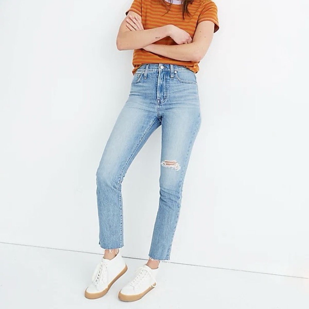 Madewell The Perfect Vintage Jean in Rosabelle Wash: Comfort Stretch Size 25